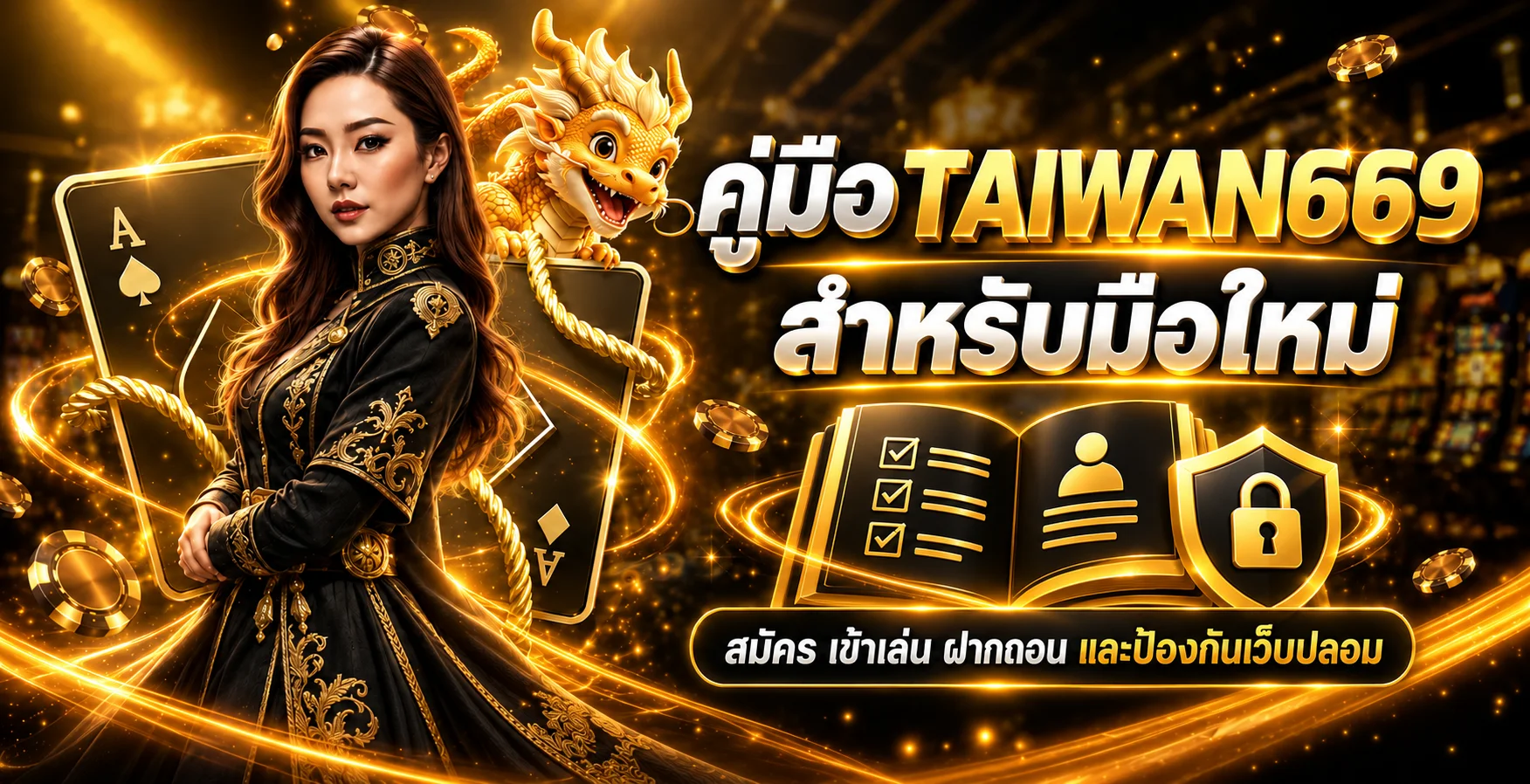 TAIWAN669 คู่มือมือใหม่ สมัคร เล่น และฝากถอนปลอดภัย